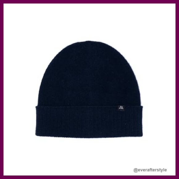 Luxury Cashmere Beanie Classic Minimal Chic Winter Warm Soft Stretchy main image 7